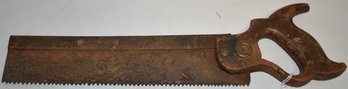 19TH CENT WARRANTED SUPERIOR BACKSAW