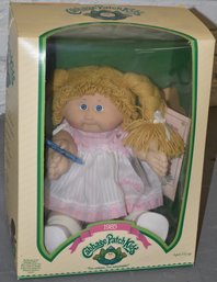 1985 CABBAGE PATCH DOLL IN ORIGINAL BOX W/ TAGS & BIRTH CERTIFICATE
