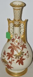 16 1/2' DECORATED ROYAL WORCSTER VASE