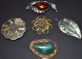LOT MISC DESIGN STERLING JEWELRY ITEMS