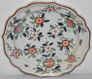 11' POLYCHROME DELFT STYLE PLATE