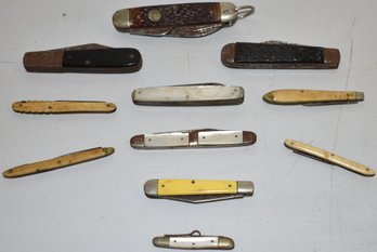 LOT (11) VINTAGE POCKET KNIFES