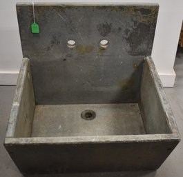 SM. 19TH CENT SOAPSTONE SINK