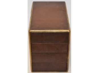 JAPANESE LACQUERED WOODEN STORAGE CHEST