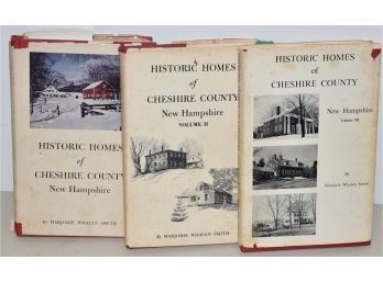 3 VOL  HISTORIC HOMES OF CHESHIRE COUNTY
