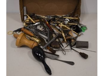 LARGE LOT MISC. SEWING & OTHER IMPLEMENTS