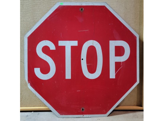 Used Stop Sign, Minor Wear
