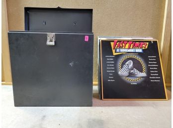 12' Vinyl Record Collection With Carrying Case, 19 In Lot