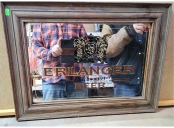 Erlanger Beer Sign Mirror 22.5x16.5