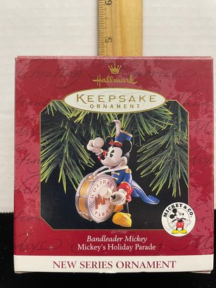Hallmark Keepsake Christmas Ornament 1997 Bandleader Mickey