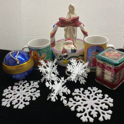 Happy Holiday Bundle Mugs Ornaments Candle And More