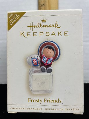 Hallmark Keepsake Christmas Ornament 2006 Frosty Friends