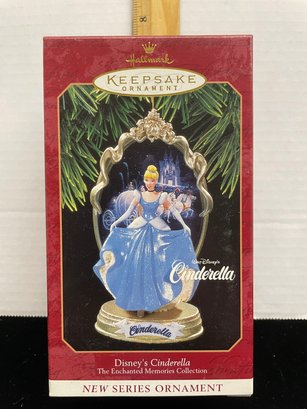 Hallmark Keepsake Christmas Ornament 1997 Disneys Cinderella The Enchanted Memories Collection