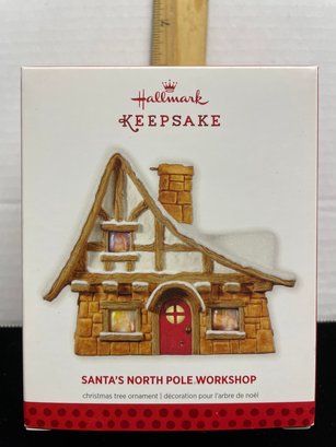 Hallmark Keepsake Christmas Ornament 2013 Santas North Pole Workshop
