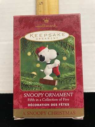 Hallmark Keepsake Christmas Ornament Snoopy Ornament