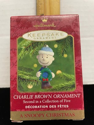 Hallmark Keepsake Christmas Ornament Charlie Brown Ornament