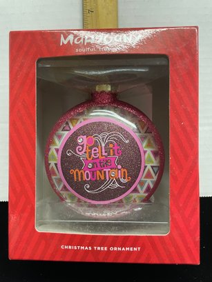 Hallmark Mahogany Christmas Ornament Go Tell It On The Mountain