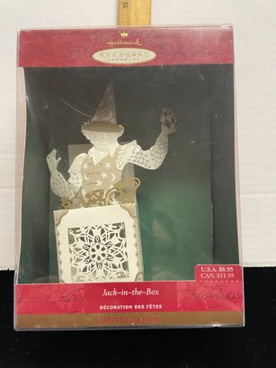 Hallmark Keepsake Christmas Ornament 2000 Jack-in-the-box