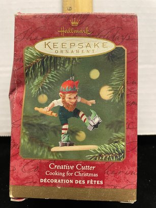 Hallmark Keepsake Christmas Ornament 2001 Cooking For Christmas Creative Cutter