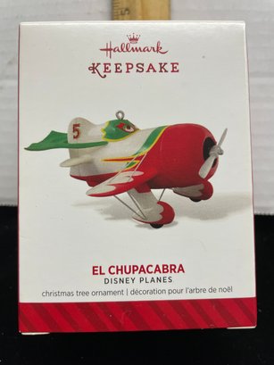 Hallmark Keepsake Christmas Ornament 2014 Disney Planes El Chupacabra