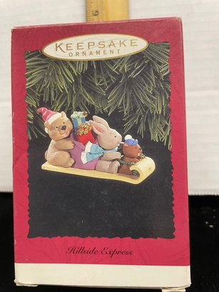 Hallmark Keepsake Christmas Ornament 1996 Hillside Express