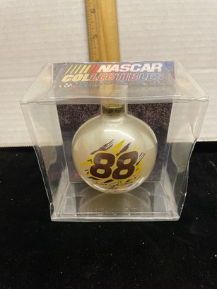 NASCAR Collectibles Christmas Ball Ornaments White No 88 Dale Jarrett
