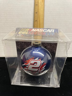 NASCAR Collectibles Christmas Ball Ornaments Blue No 2 Rusty Wallace