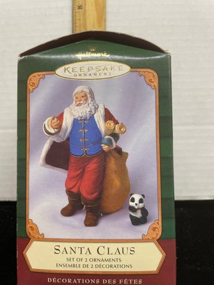 Hallmark Keepsake Christmas Ornament 2001 Santa Claus