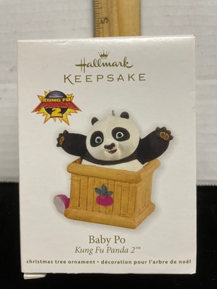 Hallmark Keepsake Christmas Ornament 2011 Kung Fu Panda 2 Baby Po