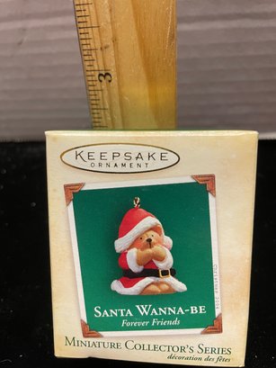Hallmark Keepsake Christmas Ornament 2005 Santa Wanna-be