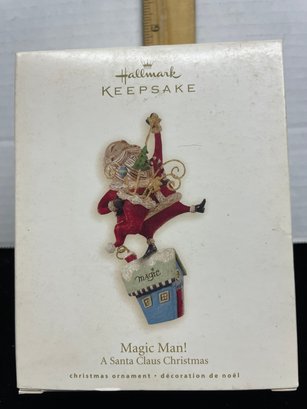 Hallmark Keepsake Ornament 2008 Magic Man A Santa Claus Christmas B110
