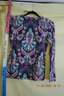 Talbots Tee Design Print Blouse XS New With Tags