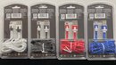 New 4 Different Colors Tech 361 Braided Micro USB Sync/charge Cable 6.5 Ft