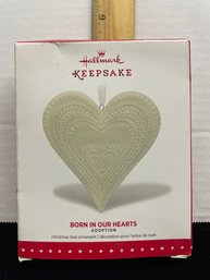 Hallmark Keepsake Christmas Ornament 2015 Born In Our Hearts Adoption