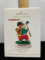 Hallmark Keepsake Christmas Ornament 2012 Gopher Golfer Caddyshack Series