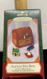 Hallmark Keepsake Christmas Ornament 2001 Santas Toy Box