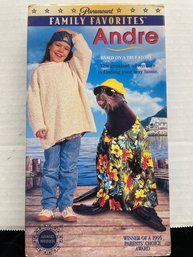 VHS Andre Family Favorite Based On True Story Seal