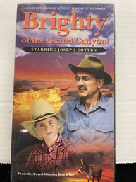 New VHS Brighty Of The Grand Canyon Joseph Cotten