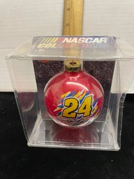 NASCAR Collectibles Christmas Ball Ornaments Red No 24 Jeff Gordon