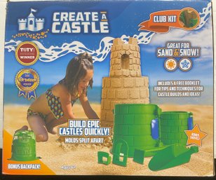 Create A Castle With Sand Or Snow Bonus Backpack