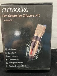 Cleebourg Pet Grooming Clippers Kit New B97