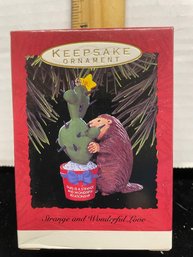 Hallmark Keepsake Ornament 1993 Strange And Wonderful Love B109