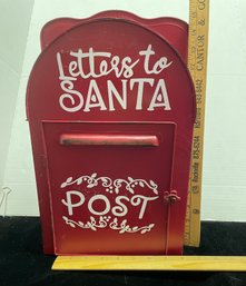 Metal Letters To Santa Post Box B111