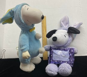 Two Easter Snoopys Peanuts B111