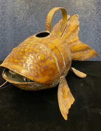 Metal Fish Watering Can Animals/Pets