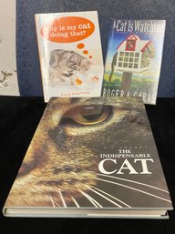 Three Cat Books Cat Watching Fixing Feline Faults Indispensable Cats Animals/Pets