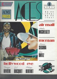 Acme Press Aces Magazine No 1 April 1988 SB Segura Ortiz Berthet Riviere Bocquet Micheluzzi Hollywood Eye