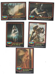 Lot Of Five Close Encounters Of The Third Kind 1978 Columbia Pictures Trading Cards No 8 9 14 17 18