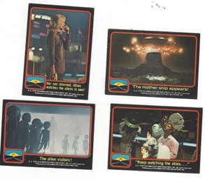 Lot Of Four Close Encounters Of The Third Kind 1978 Columbia Pictures Trading Cards No 38 41 55 56