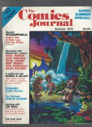 The Comics Journal Super Summer Special 1979 Weirdworld Harlan Ellison Len Wein SB